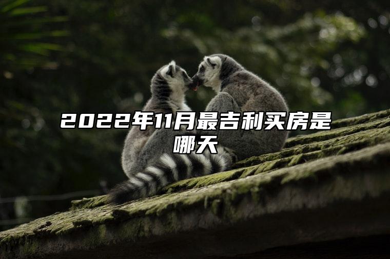 2022年11月最吉利买房是哪天 这天日子好不好