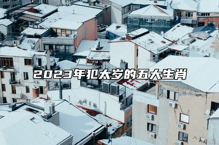 2023年犯太岁的五大生肖 生肖鸡冲太岁卯酉相冲