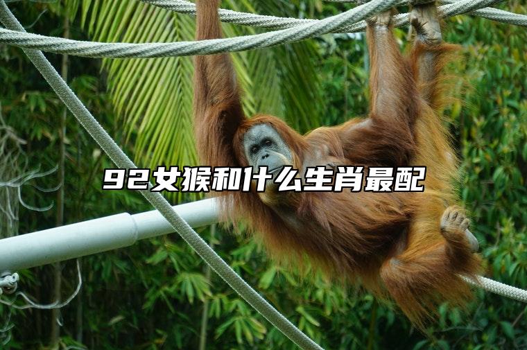 92女猴和什么生肖最配 天作之合是属马男