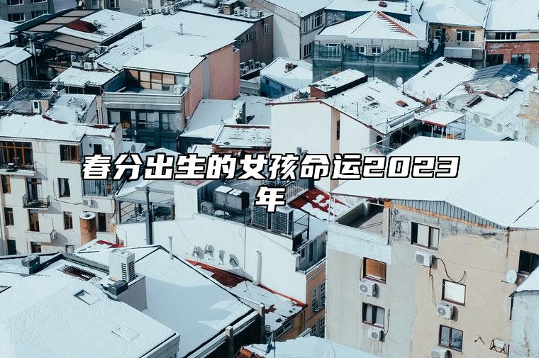 春分出生的女孩命运2023年 这一天出生好不好