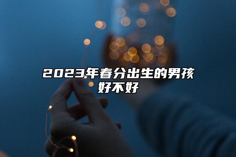 2023年春分出生的男孩好不好 春分出生的有福吗