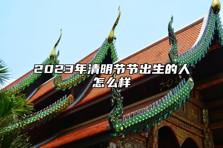 2023年清明节节出生的人怎么样 清明节当天出生好吗