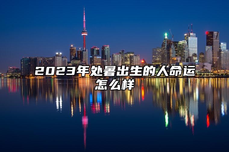 2023年处暑出生的人命运怎么样 工作能力非常强