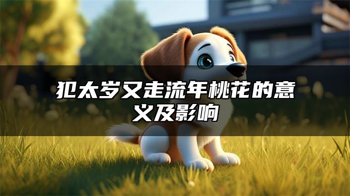 犯太岁又走流年桃花的意义及影响