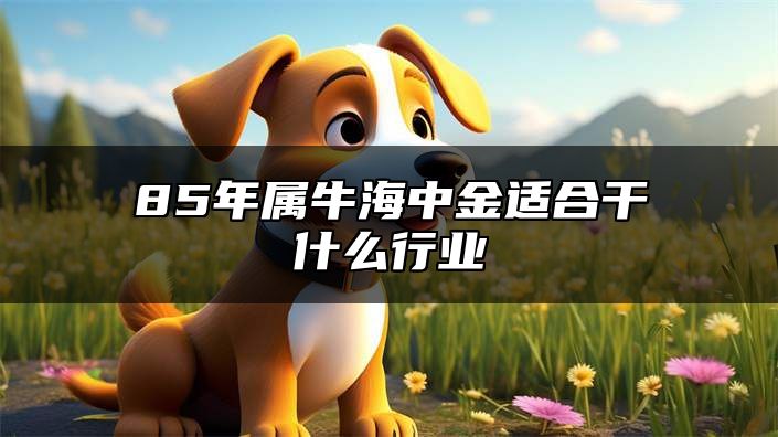 85年属牛海中金适合干什么行业 85年牛海中金命缺什么