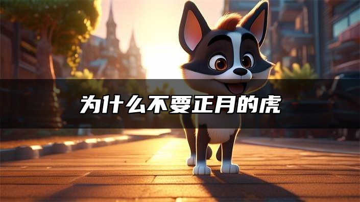 为什么不要正月的虎 正月的虎是不是没有好命