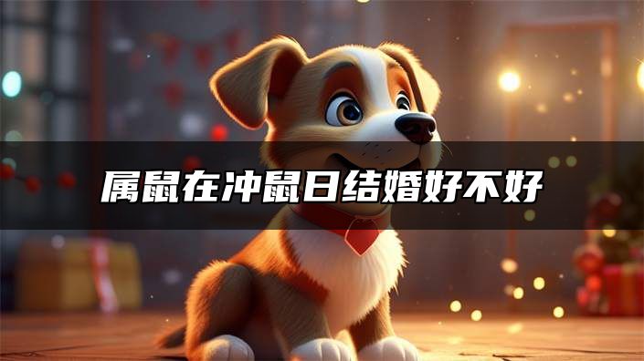属鼠在冲鼠日结婚好不好 属鼠冲鼠领证好不好