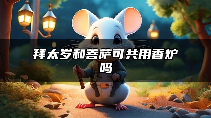 拜太岁和菩萨可共用香炉吗？