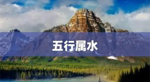 五行属水的人缺什么