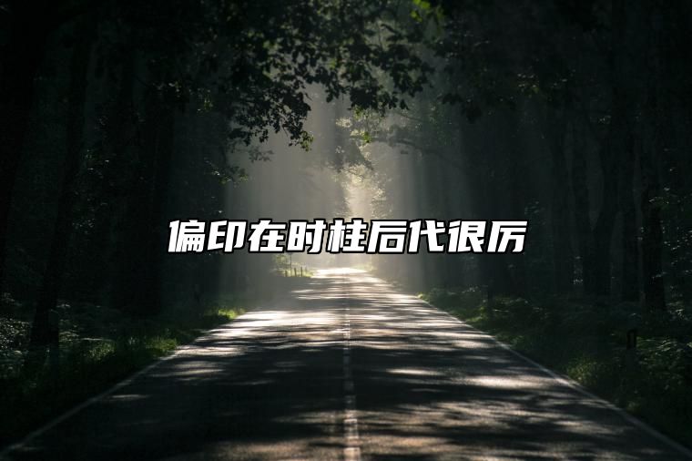 偏印在时柱后代很厉 男命偏印在时柱代表什么