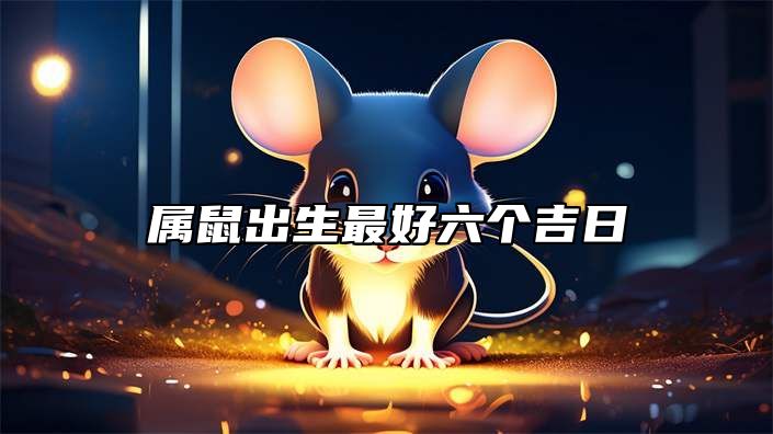 属鼠出生最好六个吉日 几月份的老鼠最有福气