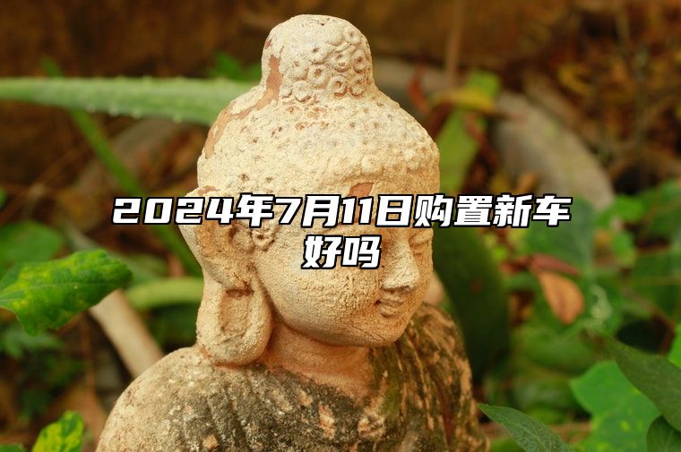 2024年7月11日购置新车好吗 这天提车吉利么