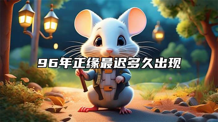 96年正缘最迟多久出现 96年属鼠姻缘