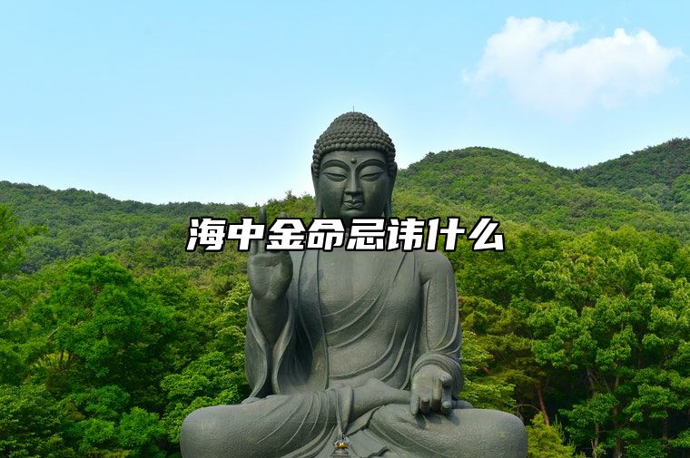 海中金命忌讳什么 海中金命是什么意思
