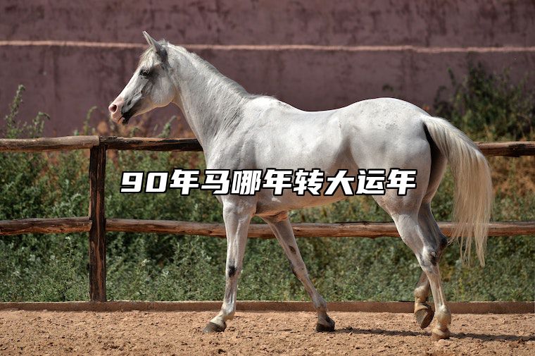 90年马哪年转大运年 90年属马34岁有一劫