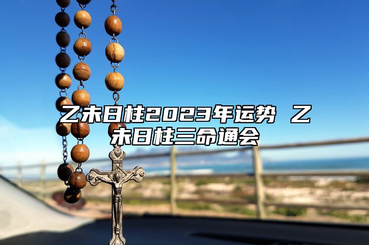 乙未日柱2023年运势 乙未日柱三命通会
