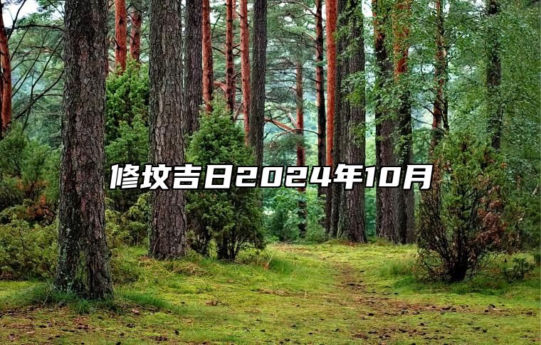 修坟吉日2024年10月 修坟老黄历查询