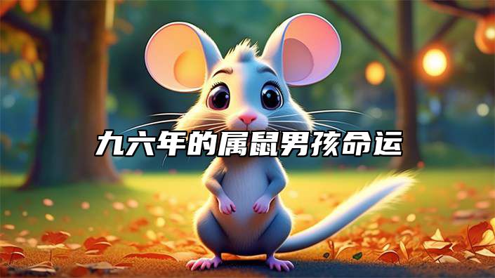 九六年的属鼠男孩命运 1996年属鼠男是什么命