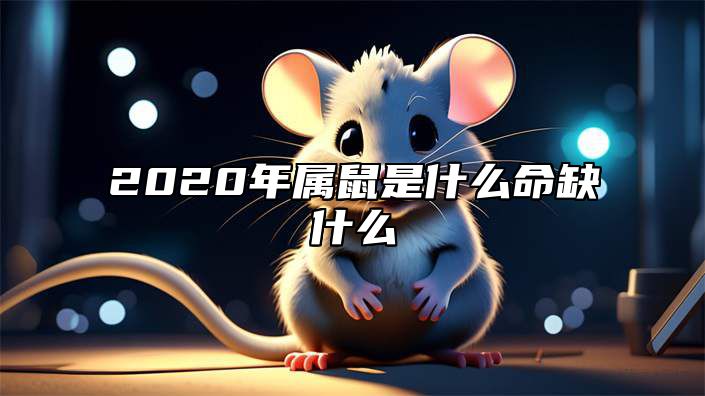 2020年属鼠是什么命缺什么
