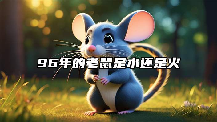 96年的老鼠是水还是火 96属鼠哪一年会动婚