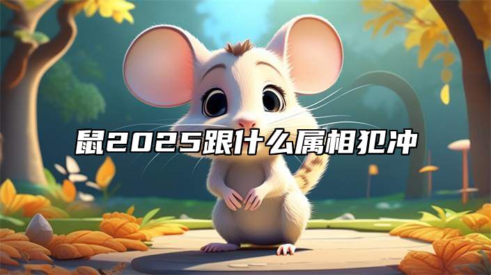 鼠2025跟什么属相犯冲
