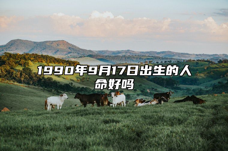 1990年9月17日出生的人命好吗 是什么命,五行缺什么