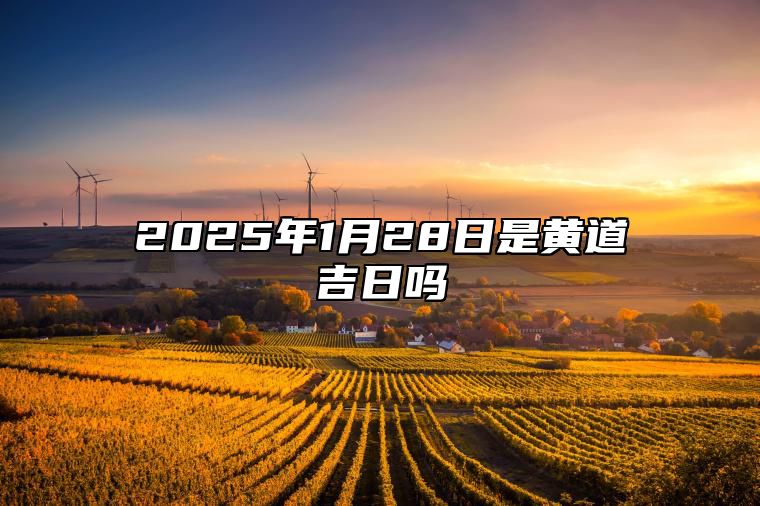 2025年1月28日是黄道吉日吗 今日黄历查询详解