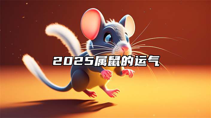 2025属鼠的运气 属鼠人2025全年运势