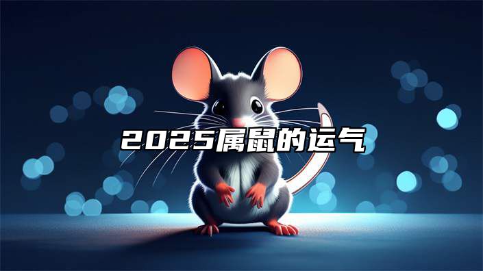 2025属鼠的运气 属鼠的2025年运势