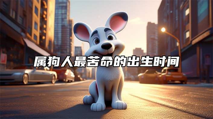属狗人最苦命的出生时间 属狗最苦命出生月份和时辰