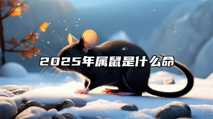 2025年属鼠是什么命 2025属鼠人全年运势1972