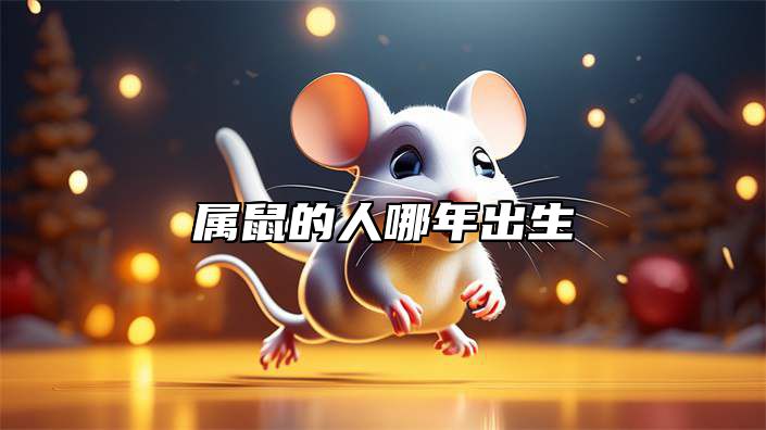 属鼠的人哪年出生 属鼠人2025年吉凶