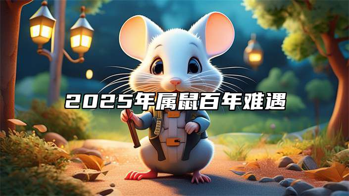 2025年属鼠百年难遇 2025年对属鼠的人怎么样?