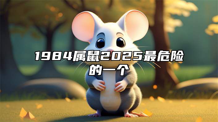 1984属鼠2025最危险的一个