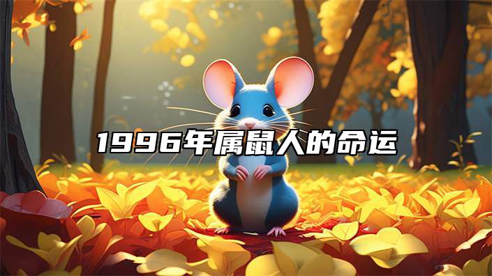 1996年属鼠人的命运