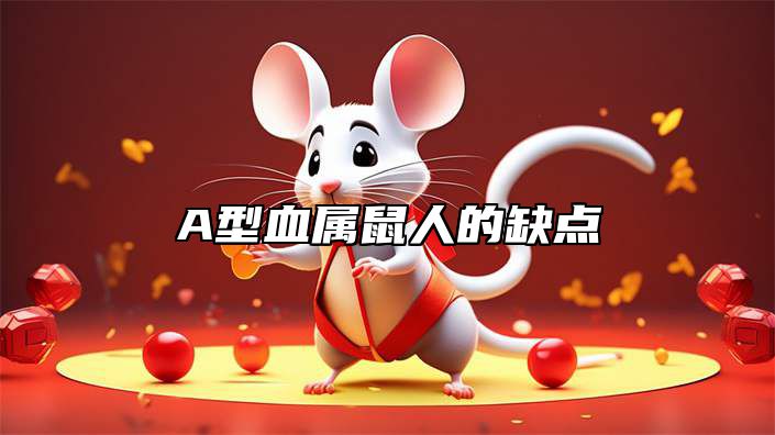 A型血属鼠人的缺点 属鼠人几月出生最好