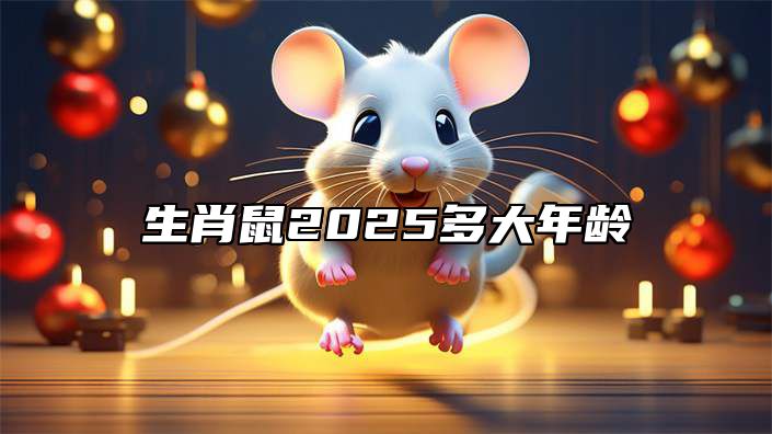 生肖鼠2025多大年龄 60年属鼠2025年运势完整版