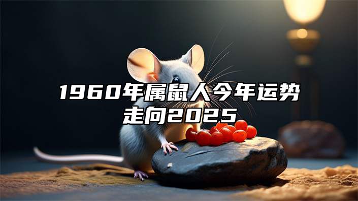 1960年属鼠人今年运势走向2025 1960年生肖鼠2021年运势