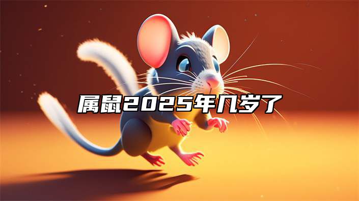 属鼠2025年几岁了 84年属鼠2025年运势及运程