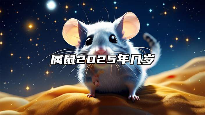 属鼠2025年几岁 1972年属鼠人2025年全年运势运程