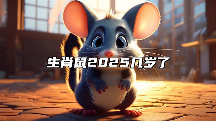 生肖鼠2025几岁了 1984属鼠人2025年全年运势及运程