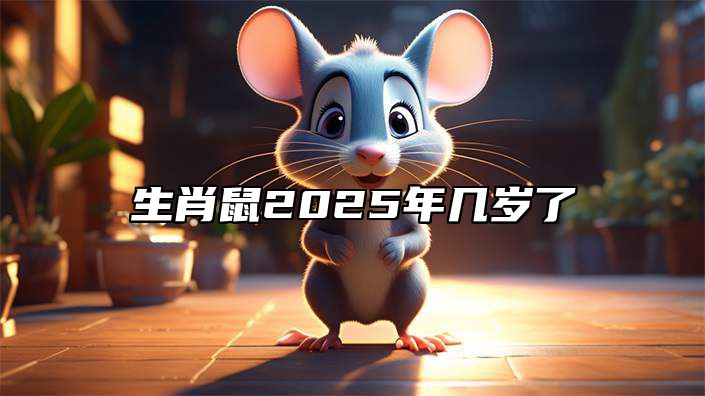生肖鼠2025年几岁了 96年属鼠2025年运势完整版免费