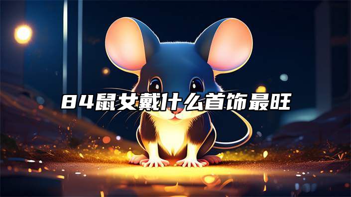 84鼠女戴什么首饰最旺 84属鼠女的终身吉祥物