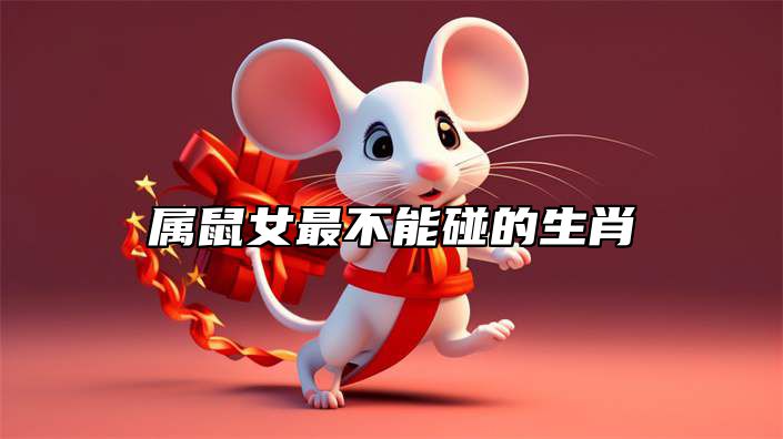 属鼠女最不能碰的生肖 鼠女最终嫁给什么属相