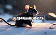 属鼠和谁越处越旺 属鼠的人跟属什么的人最合