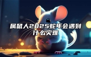 属鼠人2025蛇年会遇到什么灾难 属鼠人2025年如何转运