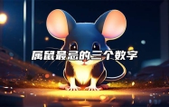 属鼠最忌的三个数字 属鼠的忌讳什么数字