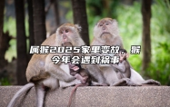属猴2025家里变故，猴今年会遇到祸事 属猴明年运势2021属猴人的灾难年