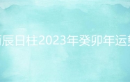 丙辰日柱2023年癸卯年运势 丙辰日柱走什么大运好