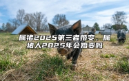 属猪2025第三者婚变，属猪人2025年会婚变吗 2025年生肖猪
